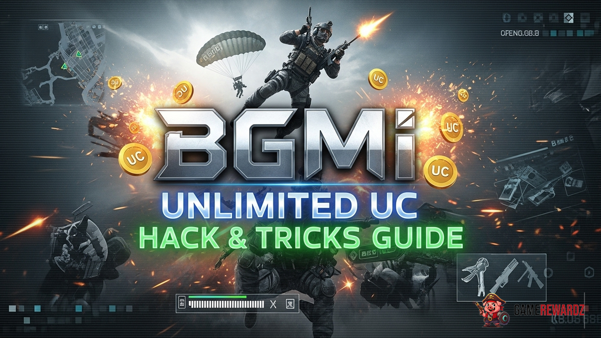 BGMI Unlimited UC Hack &amp; Tricks Guide